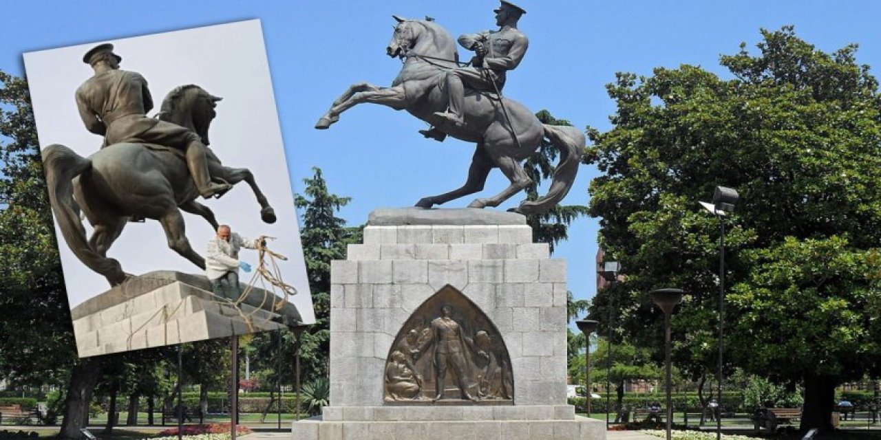 Atatürk Anıtı'na saldırmışlardı: Hakim karşısına çıkacakları tarih belli oldu