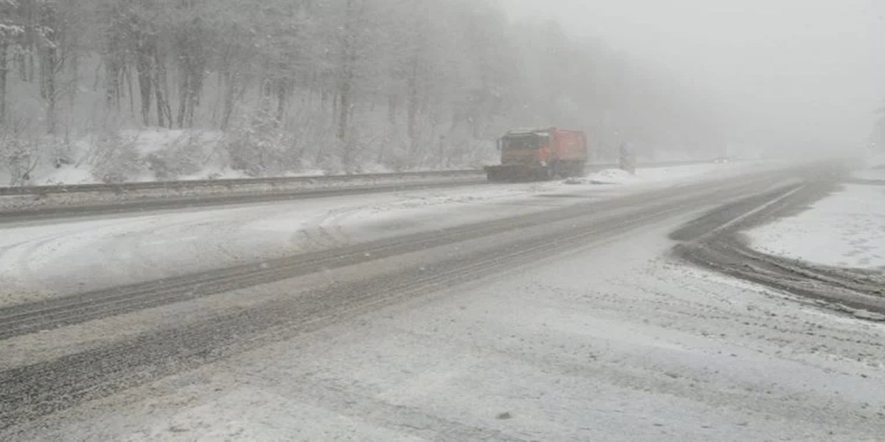 Bolu Dağı TEM otoyolu kapandı