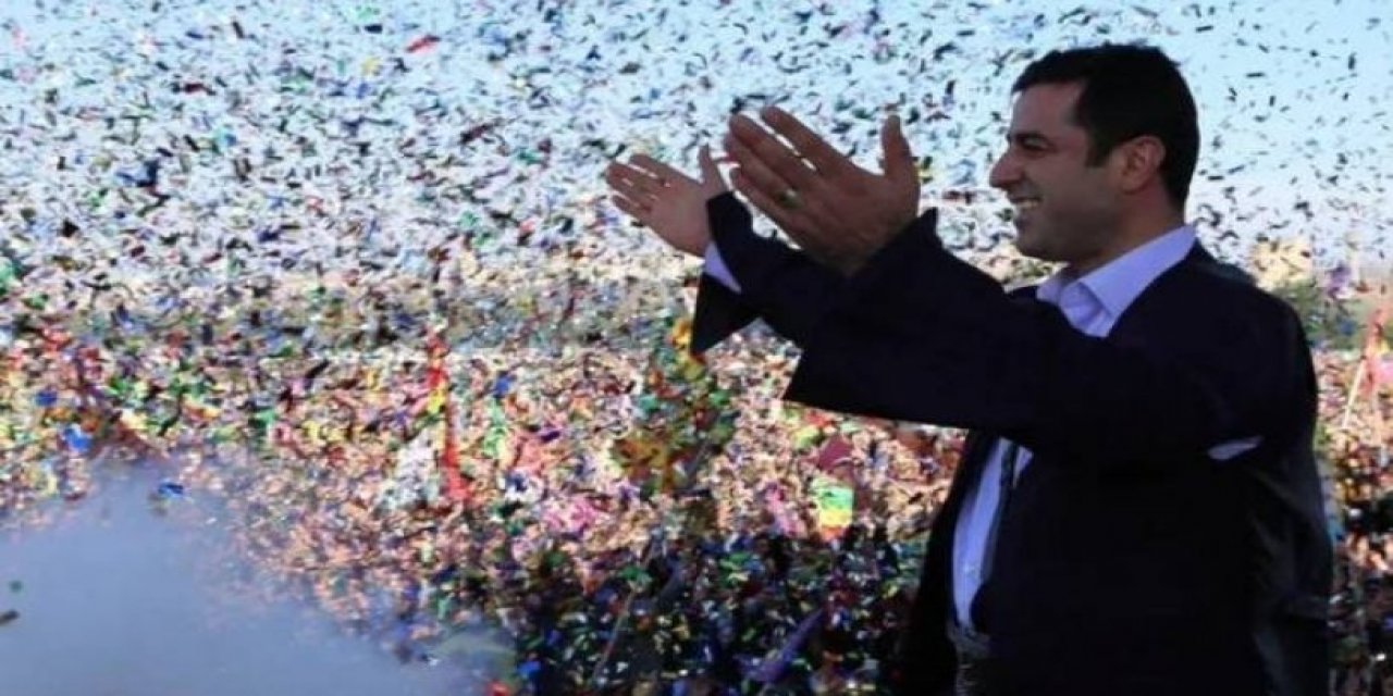 Demirtaş'tan Nevruz kutlaması: Sesiniz Edirne'ye kadar ulaşıyor