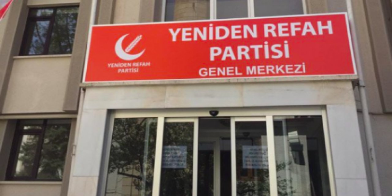 Yeniden Refah Partisi'nde 'toplu istifa' depremi