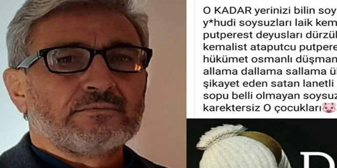 Din öğretmeninden skandal paylaşım: Atatürk ve laiklere çok ağır hakaretler…