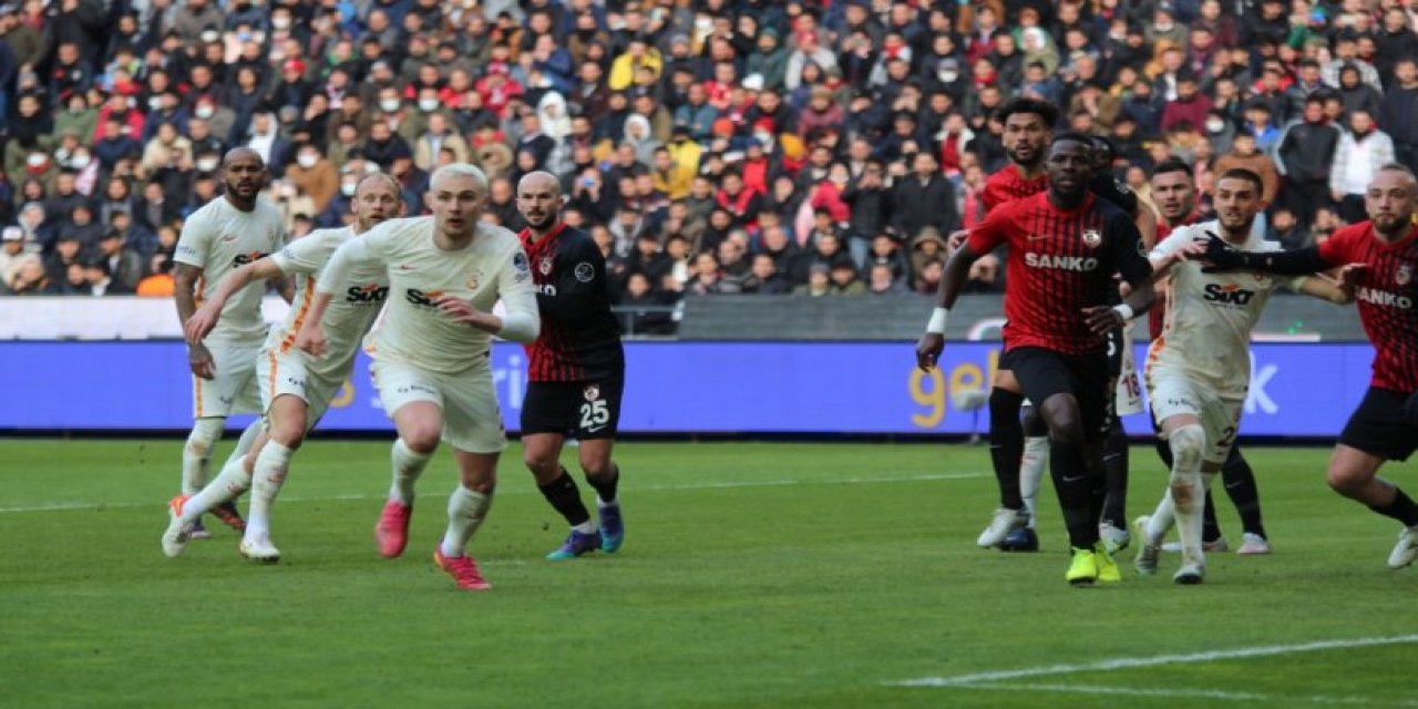 Galatasaray - Gaziantep FK maçının kazananı belli oldu