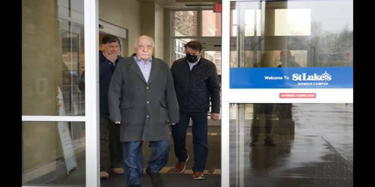Hastane çıkışında görüntülendi:  İşte  Fetullah Gülen teröristinin  son hali