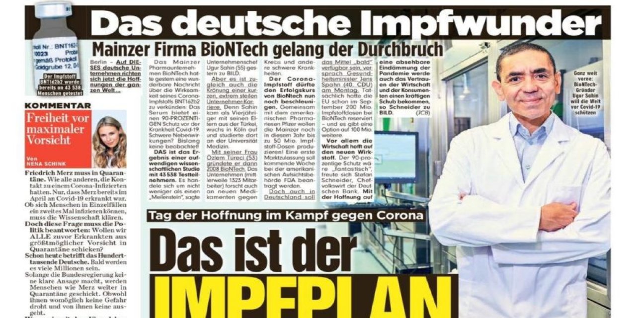 Baba ilan edildi... Koronavirüs aşısını geliştiren Türk bilim insanına Almanya'dan büyük övgü!