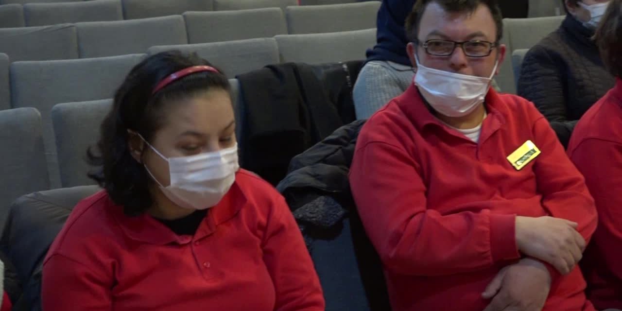 Tepebaşı Belediyesi Down Sendromlu bireylere etkinlik düzenledi