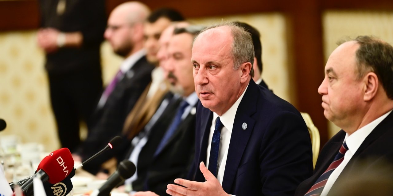 Muharrem İnce'den Bakan Nebati'nin sözlerine sert eleştiri: "Türkçe meali şu; biz battık beyler"