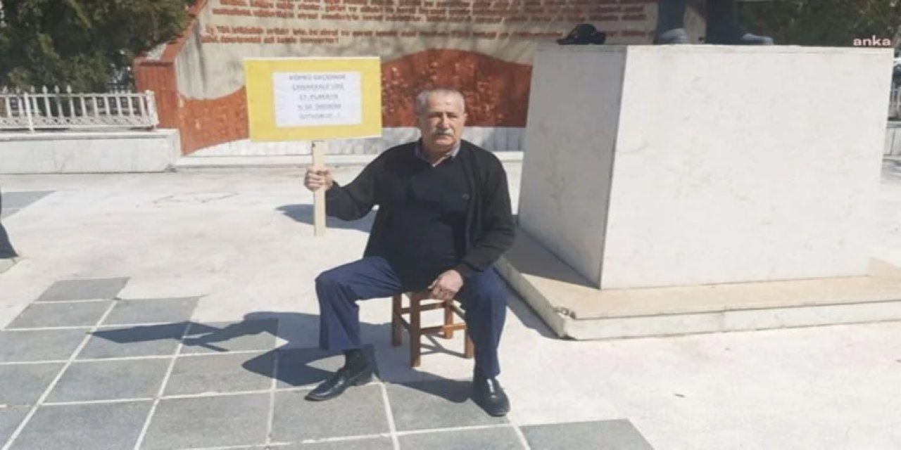 CHP'li eski belediye başkanından oturma eylemi