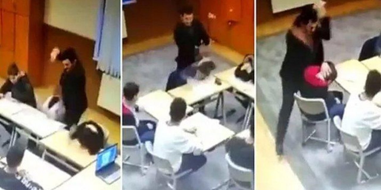 Tarikat yurdunda kan donduran görüntüler! Çocuklara acımasızca şiddet uyguladı