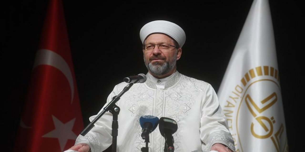 Ali Erbaş'tan 'Atatürk' açıklaması: Hutbelerde isim anılmamasını kendisi istemiş