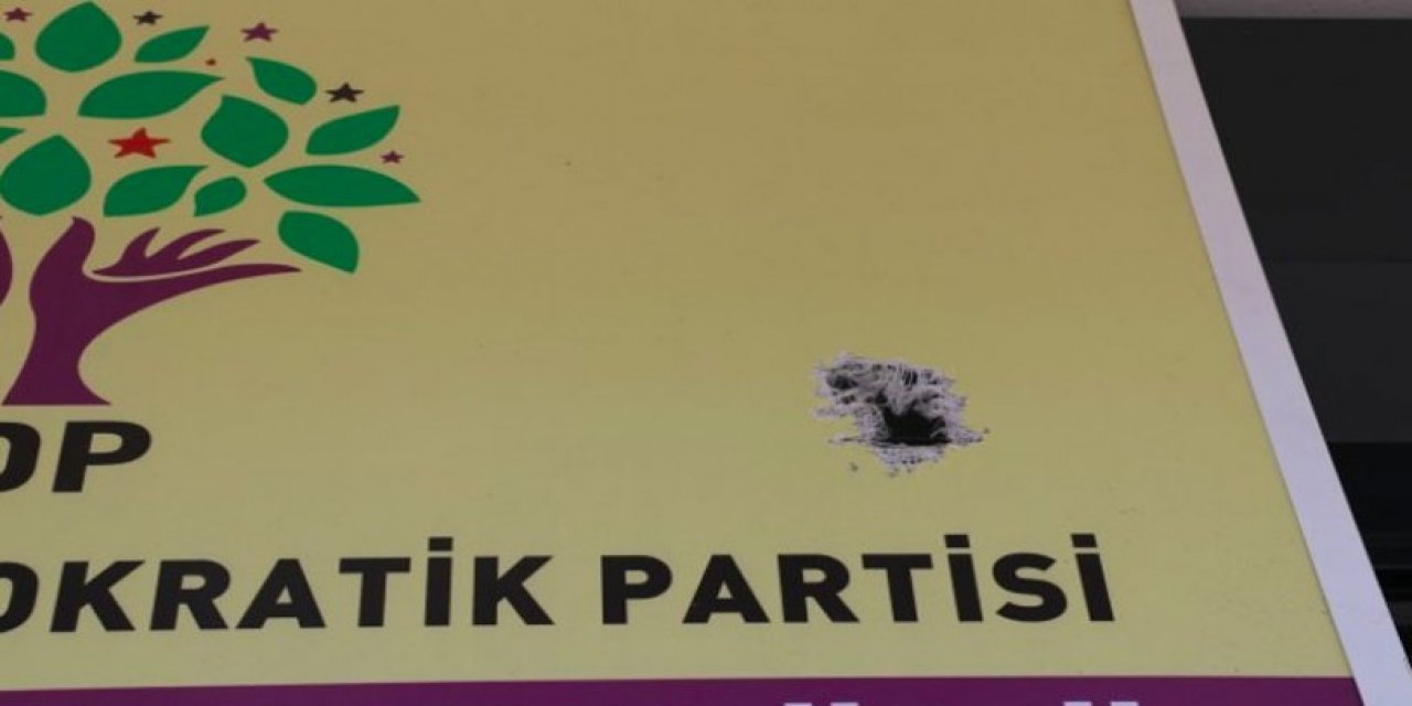 HDP binasına silahlı saldırı düzenlendi