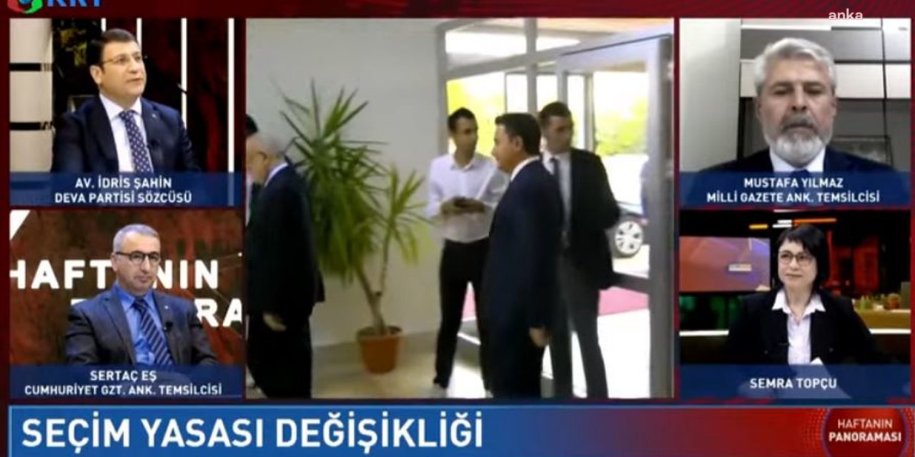 DEVA Partisi Sözcüsü İdris Şahin'den açıklama: Kendi kazdıkları kuyuya kendileri düşecekler