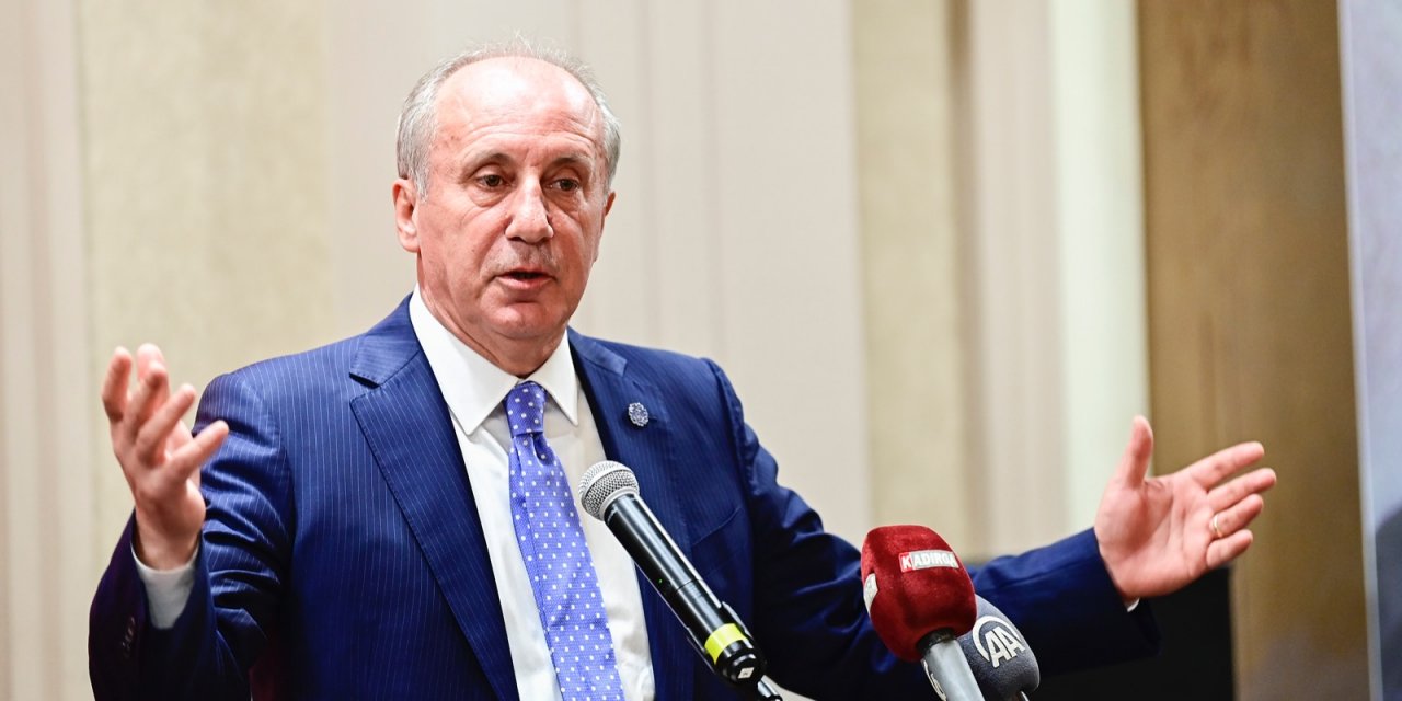 Muharrem İnce: Erdoğan milletle dalga geçiyor