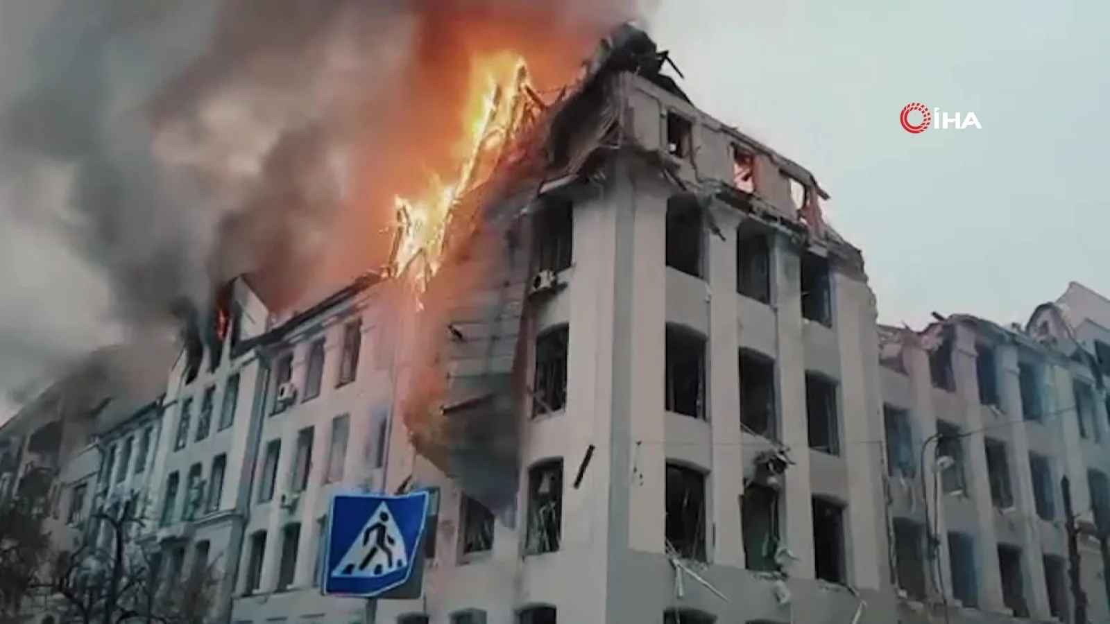 UKrayna lideri Zelenski paylaştı: İşte savaşın çarpıcı görüntüleri