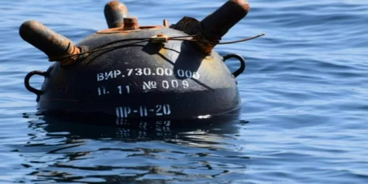 Karadeniz'de mayın görülmüştü: Ukrayna'dan dikkat çeken açıklama