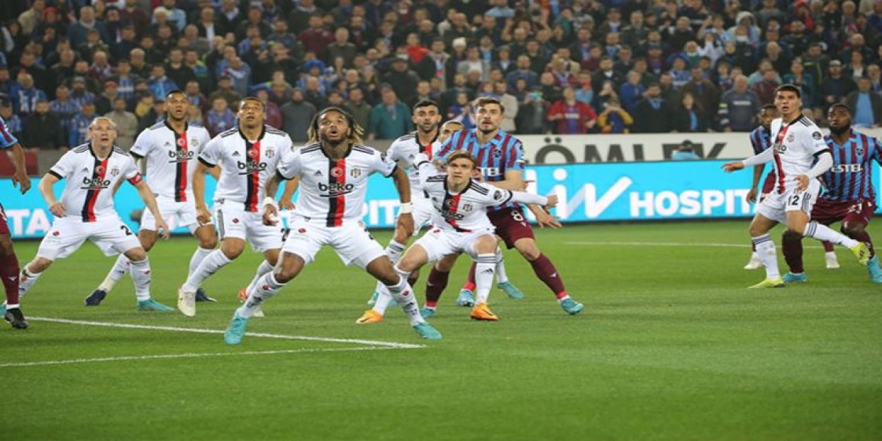 Trabzonspor - Beşiktaş maçında kazanan çıkmadı