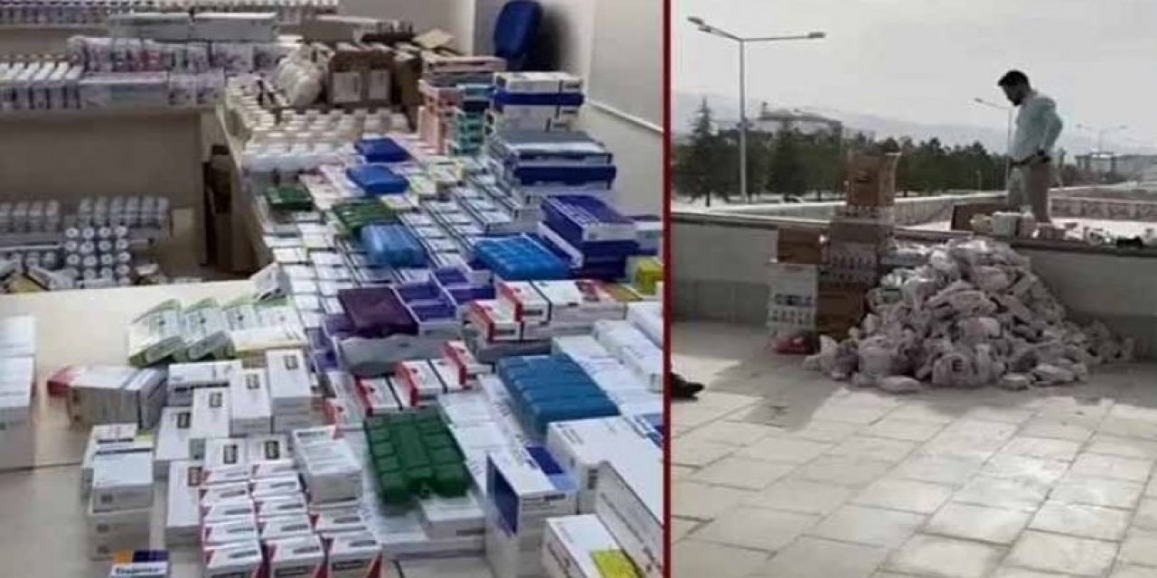 AKP'li ismin eşinin eczanesinde skandal! Baskında ortaya çıktı