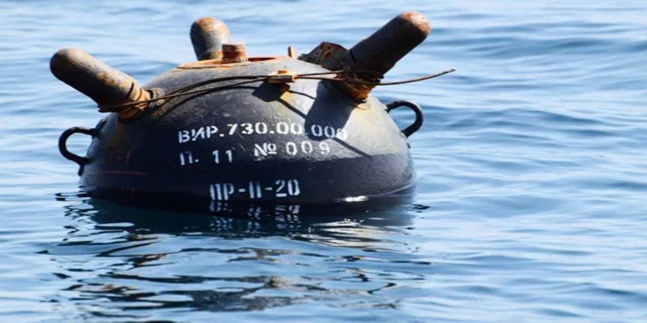 Karadeniz'de bir kez daha mayın paniği yaşandı