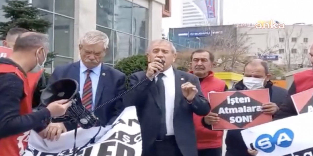 Sendika üyesi olduktan sonra işten atılmışlardı: EnerjiSA işçilerine CHP'li vekillerden destek