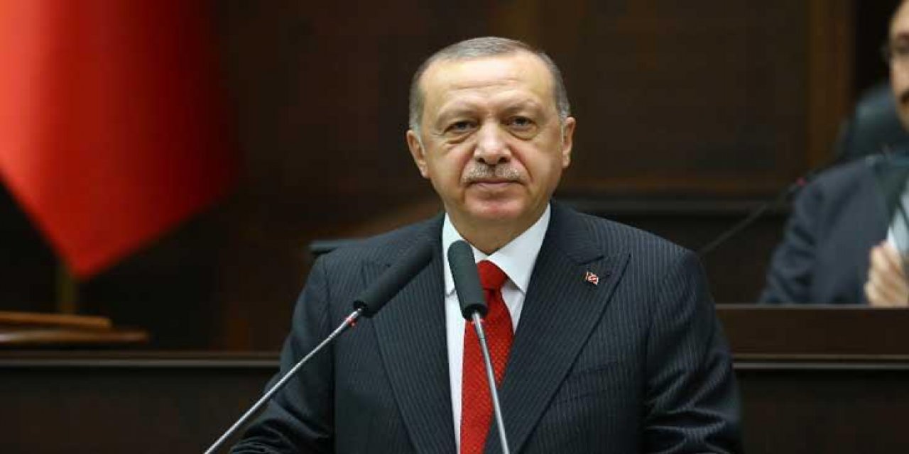 AKP grupta dikkat çeken ayrıntı... Erdoğan, Atatürk'ün o sözünü sanki kendi sözüymüş gibi kullandı!