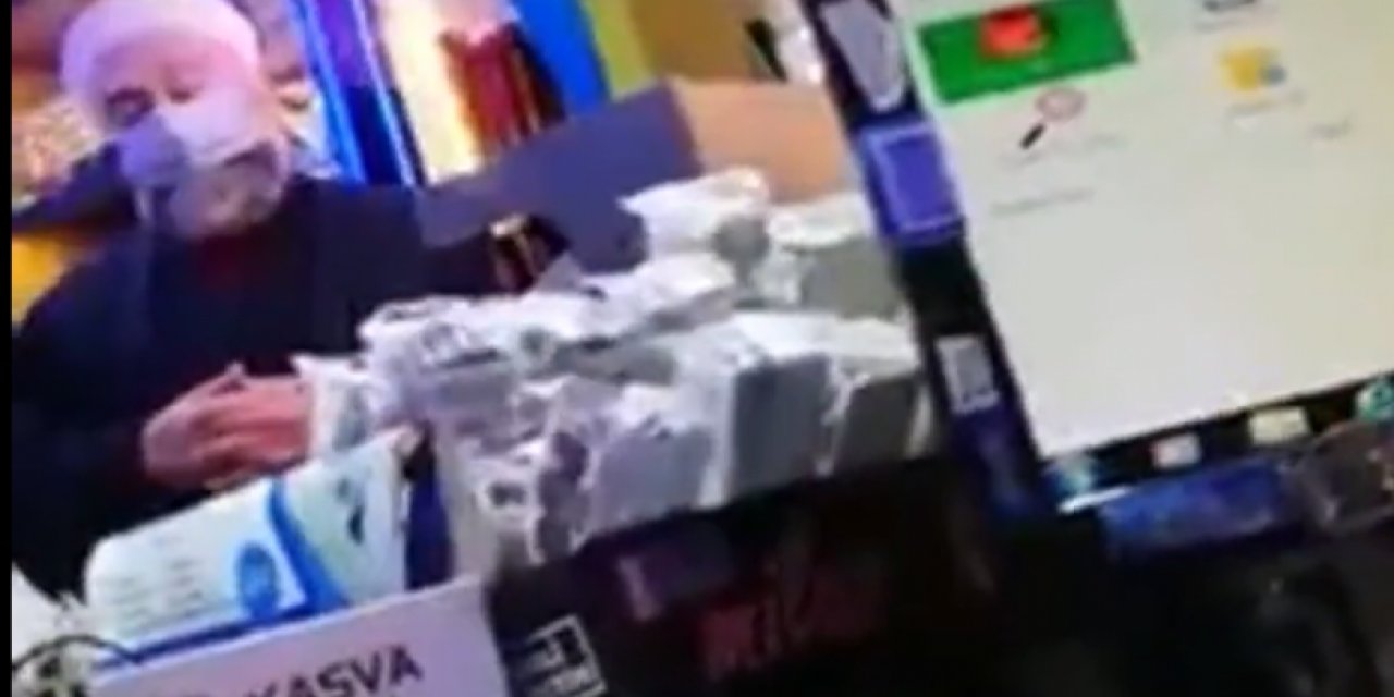 Tebliğcilere fetva vermek için girdikleri tekel bayiden tokat gibi cevap: 'Ensar Vakfı falan var, oralara gidin'