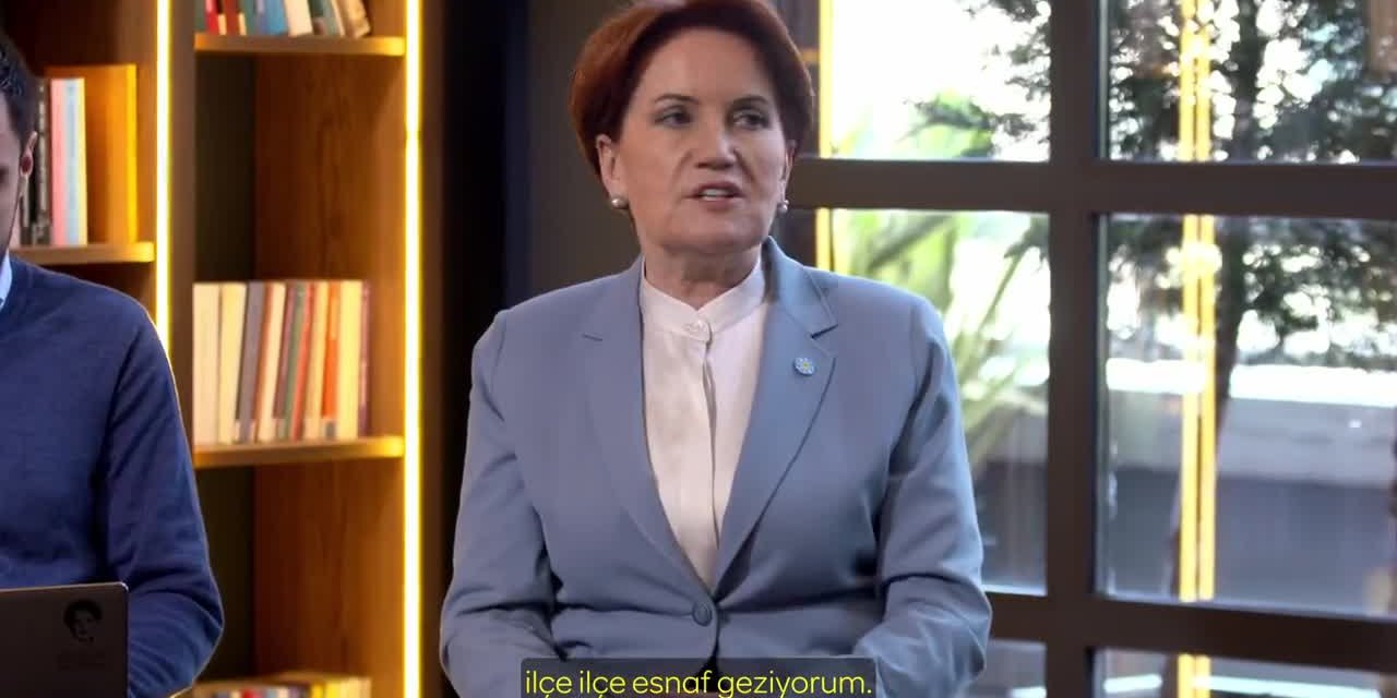 Akşener: “Gençler hakkında bolca atılıp tutulmasına rağmen onların sesi duyulmadı, duyurulmadı”