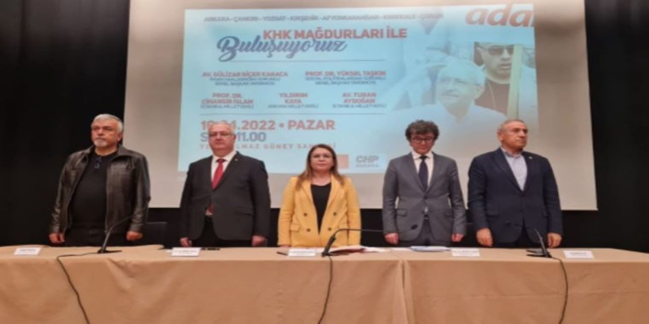 CHP'den KHK'lilerle buluşma: İade kararı için iki 'Süleyman' dostunuz olması gerekiyor