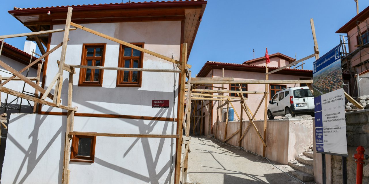 Ankara Kalesi'nin sokakları turizme açılıyor