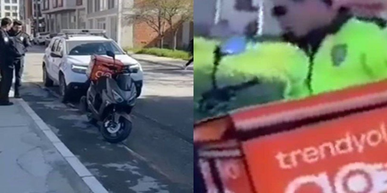 Polis 'beynine sıkarım' diyerek tehdit etmişti: O motokurye konuştu