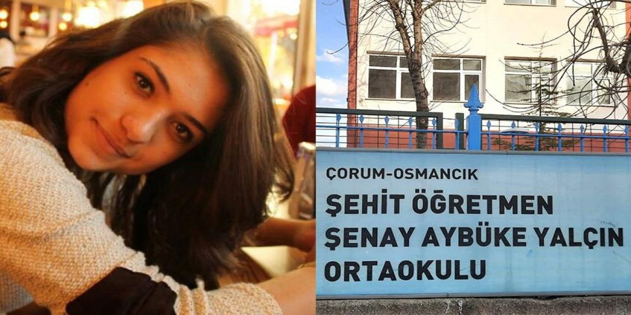 Şehit Aybüke öğretmenin ismini taşıyan okulun adı var, binası yok