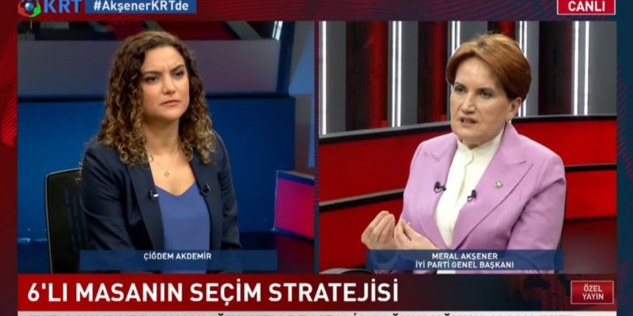 Meral Akşener'den adaylık' açıklaması geldi