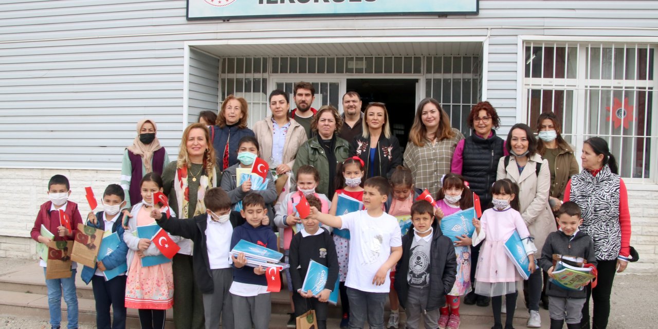 23 NİSAN ÖNCESİ ÇOCUKLARA ÇANKAYA BELEDİYESİ'NDEN HEDİYE