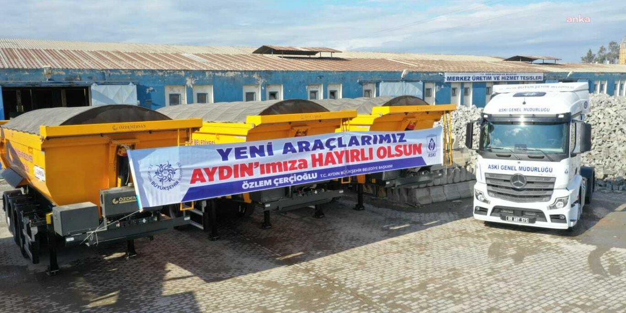 AYDIN BÜYÜKŞEHİR BELEDİYESİ, ARAÇ FİLOSUNU GENİŞLETTİ