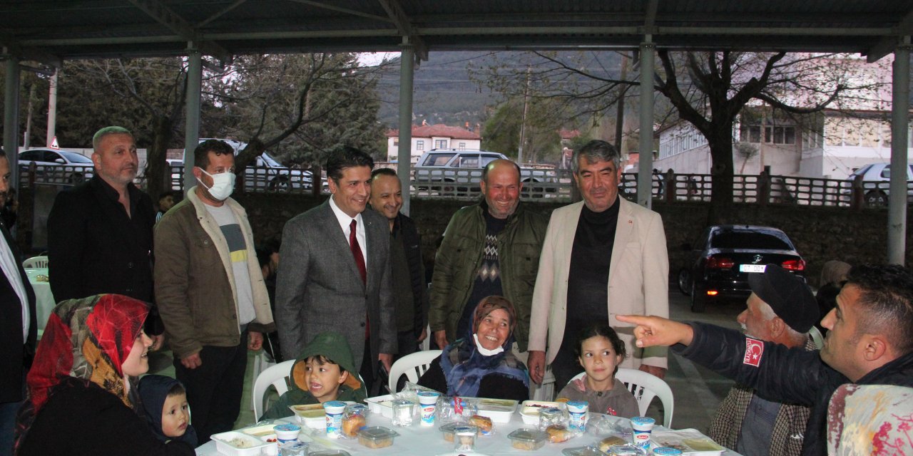 DÖŞEMEALTI BELEDİYESİ'NDEN DAĞBELİ MAHALLESİ’NDE İFTAR