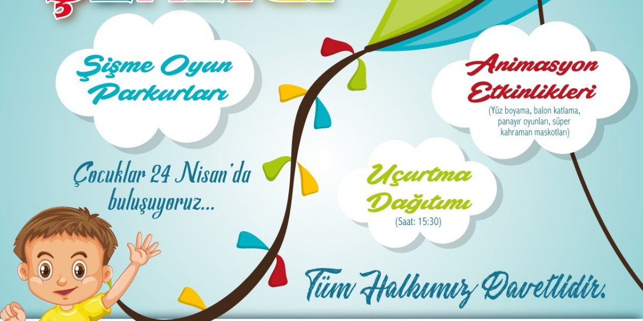 SÖKE BELEDİYESİ’NDEN ÇOCUKLARA 23 NİSAN HEDİYESİ