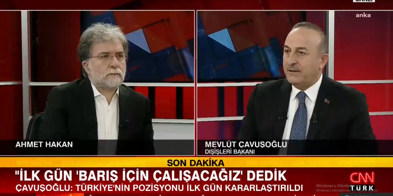 MEVLÜT ÇAVUŞOĞLU: ARABULUCU ROLÜNDEYKEN YAPTIRIMLARA KATILMAK DOĞRU OLMAZ