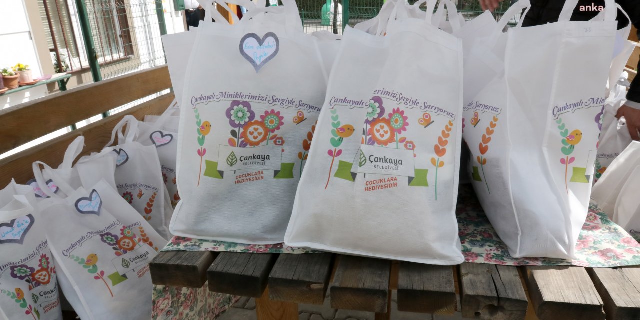 ÇANKAYA BELEDİYESİ, ÇOCUKLARIN YÜZÜNÜ GÜLDÜRDÜ