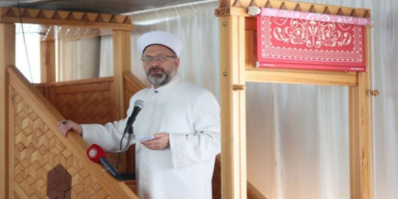 Ali Erbaş: 'Herkes hakkına razı olursa zulümler son bulur'