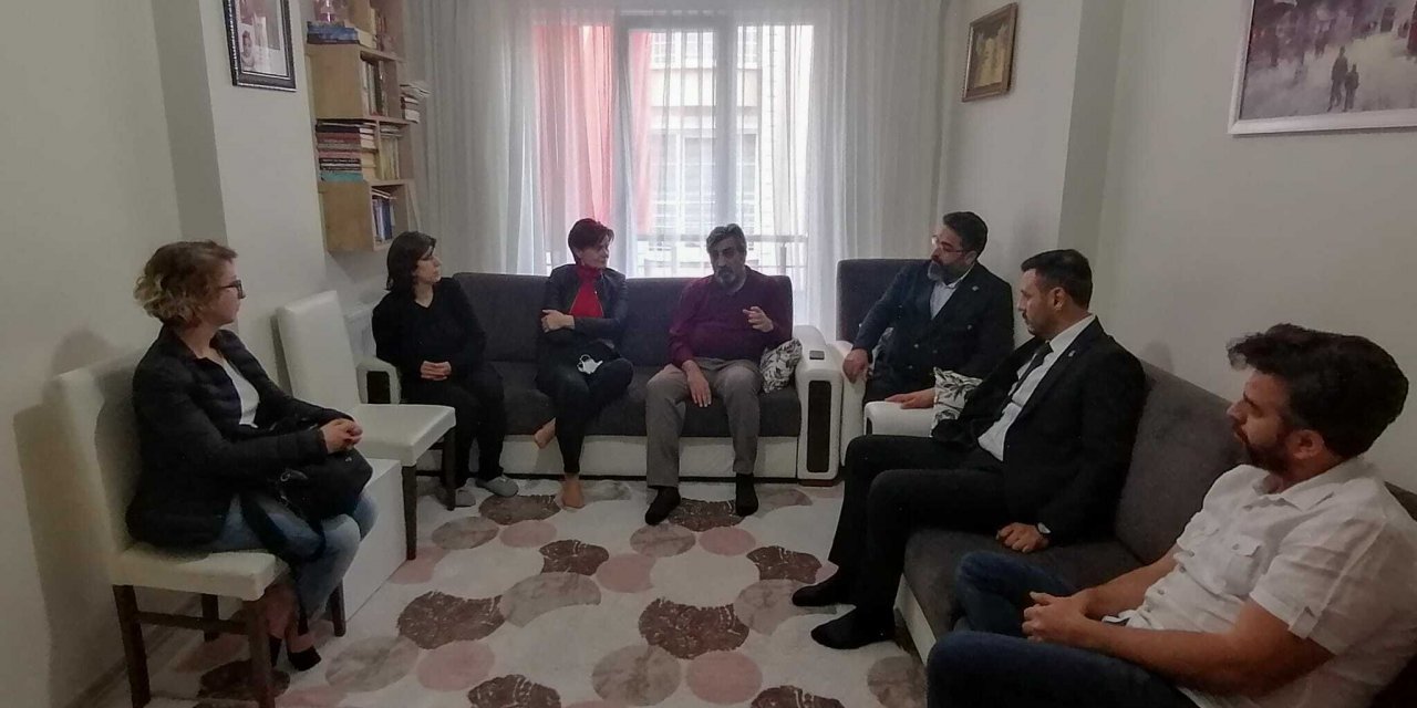 KAFTANCIOĞLU, ŞEHİT ASTSUBAY ŞAHİN’İN AİLESİNİ ZİYARET ETTİ