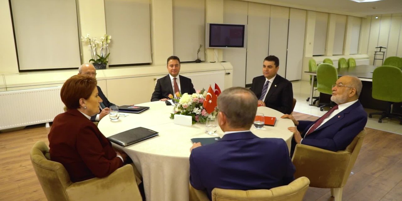 ALTI LİDERİN ÜÇÜNCÜ BULUŞMASINDAN İLK KARELER GELDİ