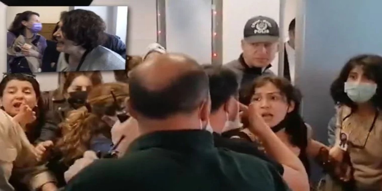 Danıştay'da kadınlara çok sert müdahale