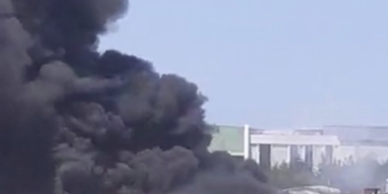 İstanbul'da fabrikada yangın: Patlamalar meydana geldi