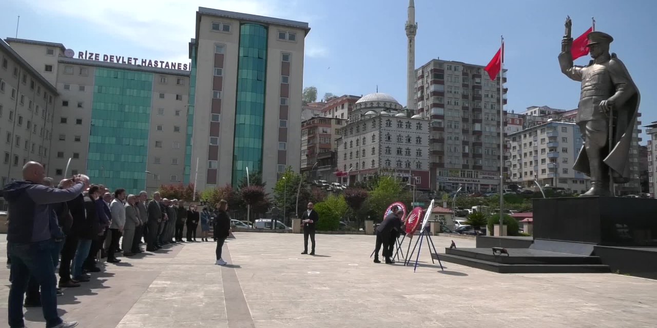 ATATÜRK'ÜN HEMŞERİLİĞİ 5 İLDE RESMİ TÖRENLE KUTLANIRKEN RİZE'DE KUTLANMAMASINA TEPKİ GÖSTERİLDİ