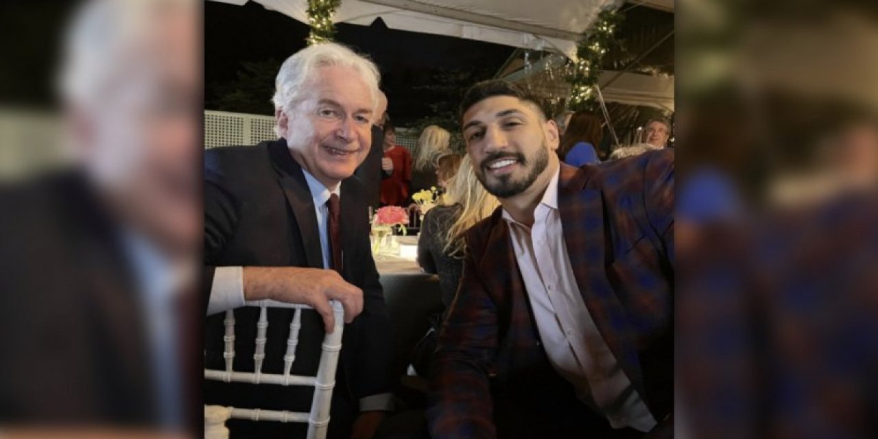 Fethullah Gülen'in 'manevi oğlu' Enes Kanter ile CIA direktörü aynı karede: 'Harika bir sohbet gerçekleştirdik'