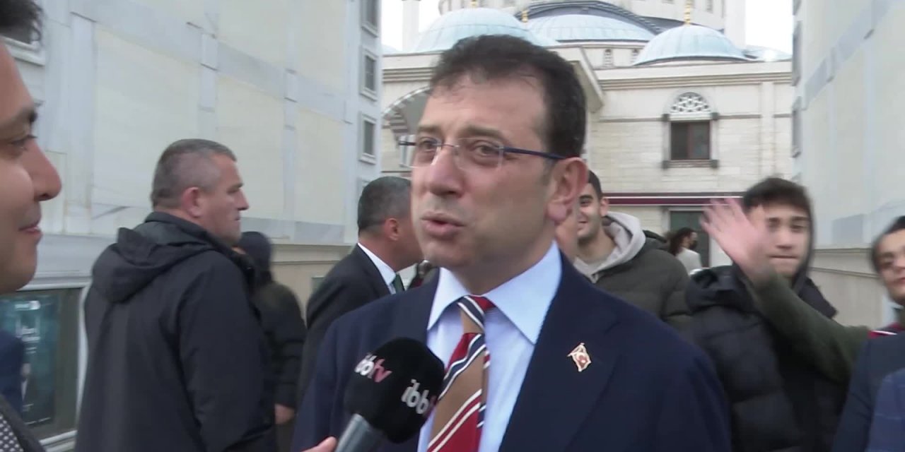 İMAMOĞLU: AYRIŞMAYI KENDİNE İLKE EDİNENLERDEN ALLAH MEMLEKETİ KORUSUN