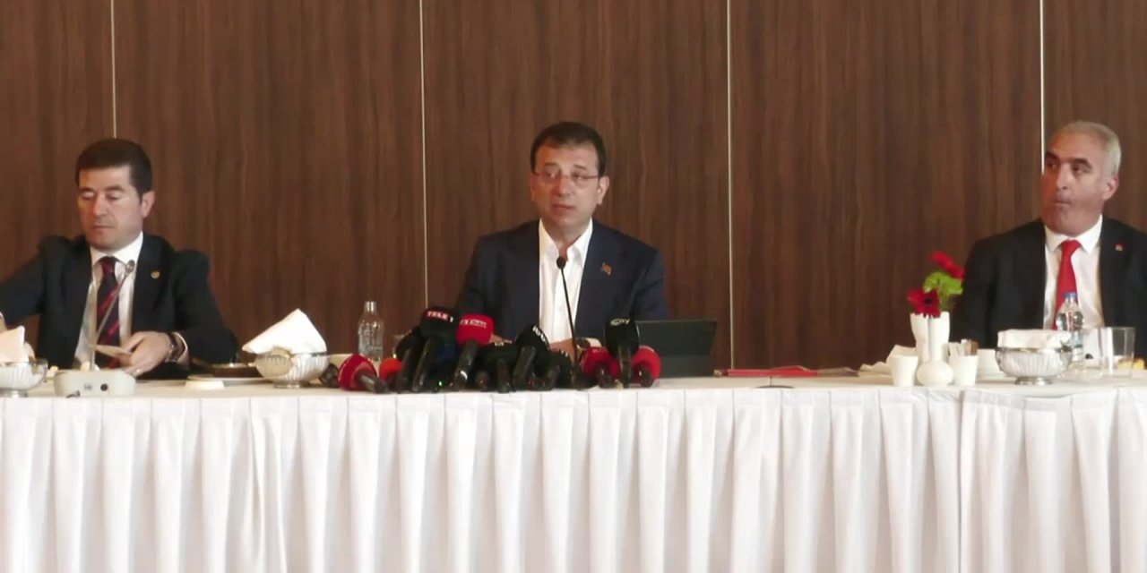 İMAMOĞLU: “CUMHURBAŞKANI ADAYLIĞI MESELESİ ELBETTE Kİ BENİM GÜNDEMİMDE YOK. GÜNDEMİMDE ÖNÜMÜZDEKİ SEÇİMDE DEĞİŞİM VAR”