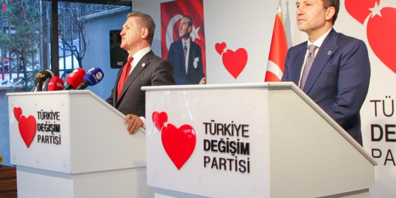 Yeniden Refah Partisi'nden Türkiye Değişim Partisi'ne iade-i ziyaret