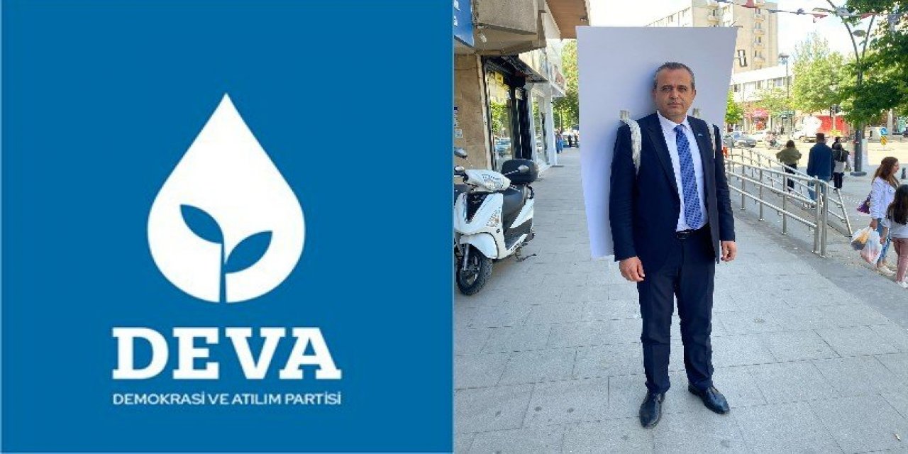 DEVA Partisi'ne mitingden sonra afiş engeli: İl Başkanı yasağı böyle deldi