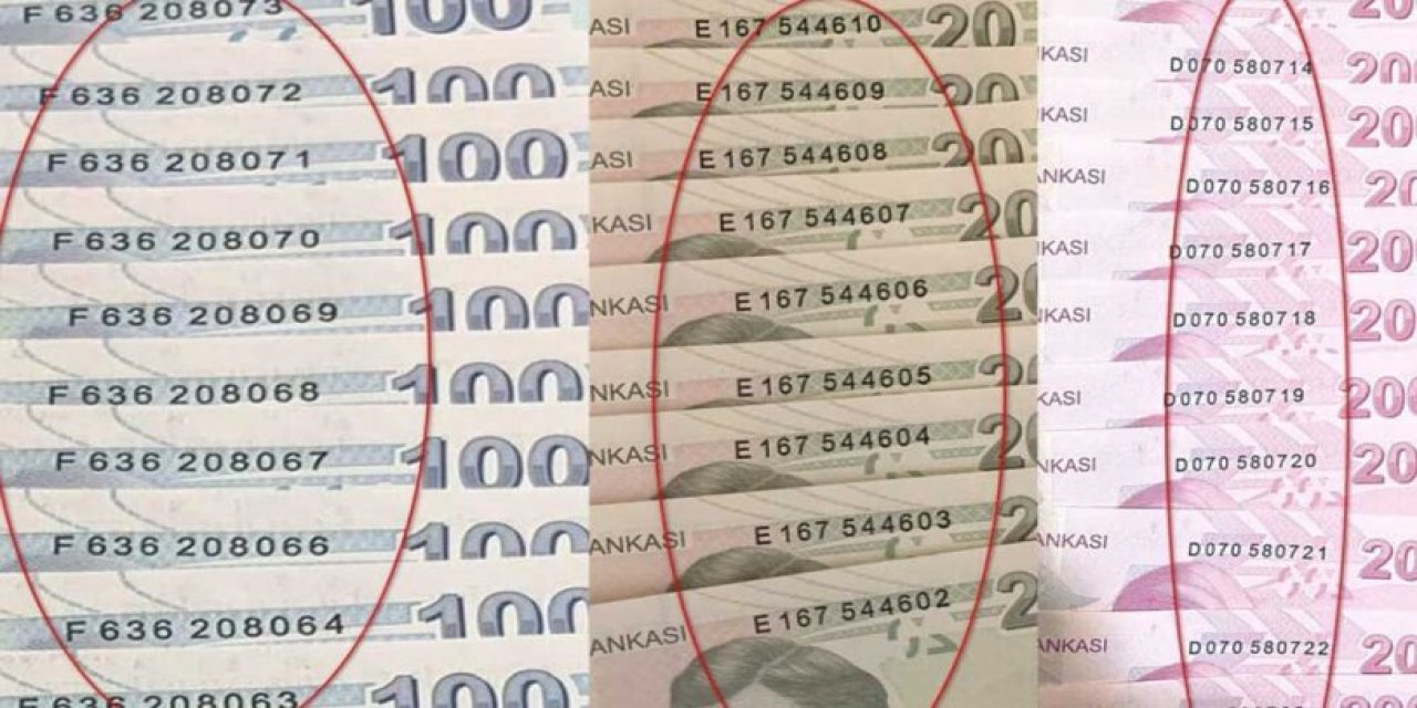 Rakamlar korkunç: İşte bir ayda basılan 200, 100, 50, 20, 10 ve 5 TL'lik banknot sayısı