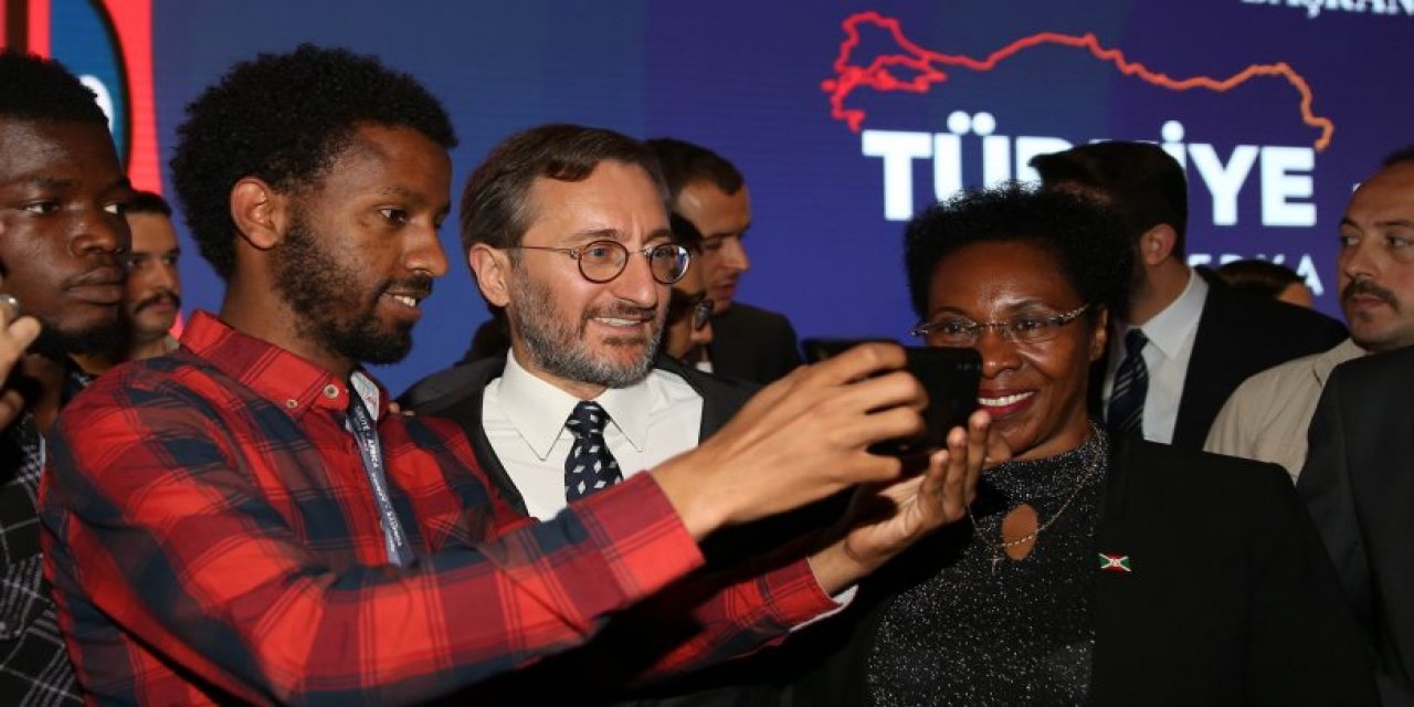 İletişim Başkanı Altun, Afrikalılara Kılıçdaroğlu'nu anlattı; Erdoğan propagandası yaptı