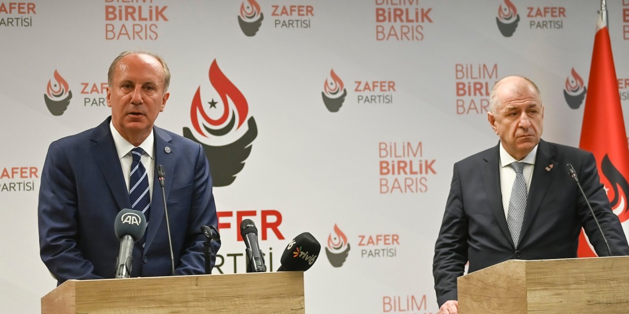 Memleket Partisi'nden Zafer Partisi'ne ziyaret: İnce ve Özdağ görüştü